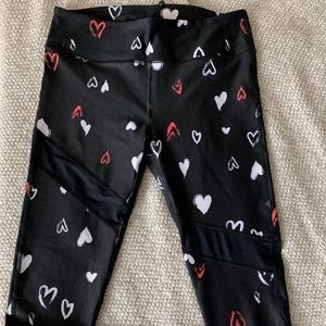 Demi Lovato for Fabletics Heart leggings